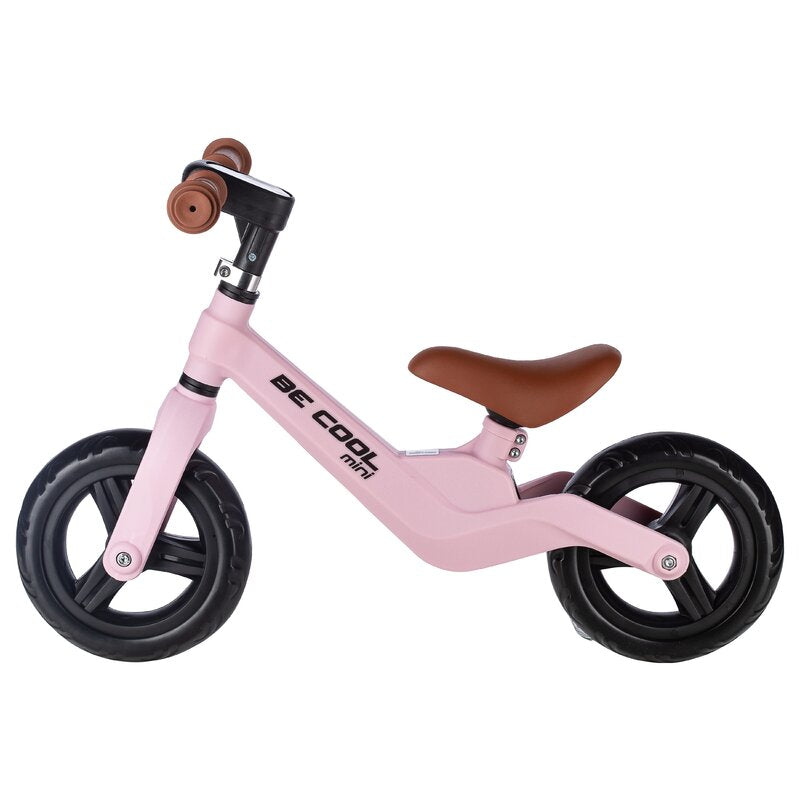 Bicicleta fara pedale, FreeON, Be Cool Mini, Cu ghidon si sa reglabile, Roti din EVA, Pana in 30 Kg, Roti 8 inch, 12 luni+, Roz - gogobaby.ro
