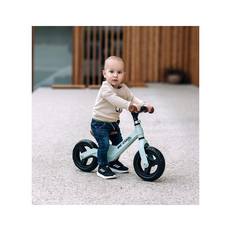 Bicicleta fara pedale, FreeON, Be Cool Mini, Cu ghidon si sa reglabile, Roti din EVA, Pana in 30 Kg, Roti 8 inch, 12 luni+, Roz - gogobaby.ro