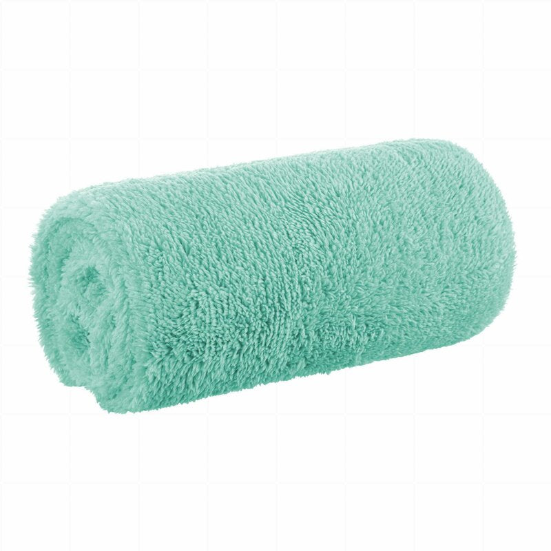 Paturica pufoasa, Bocioland, Pentru copii, Din fleece, Dimensiune mare 80 x 100 cm, Mint - gogobaby.ro