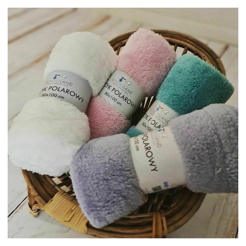 Paturica pufoasa, Bocioland, Pentru copii, Din fleece, Dimensiune mare 80 x 100 cm, Mint - gogobaby.ro
