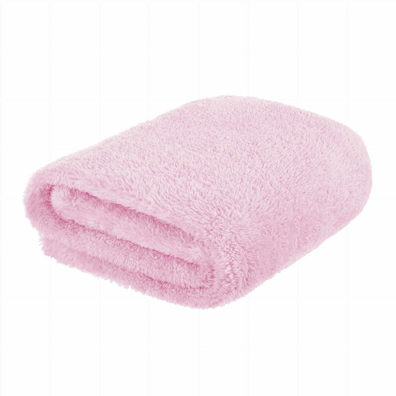 Paturica pufoasa, Bocioland, Pentru copii, Din fleece, Dimensiune mare 80 x 100 cm, Pink - gogobaby.ro