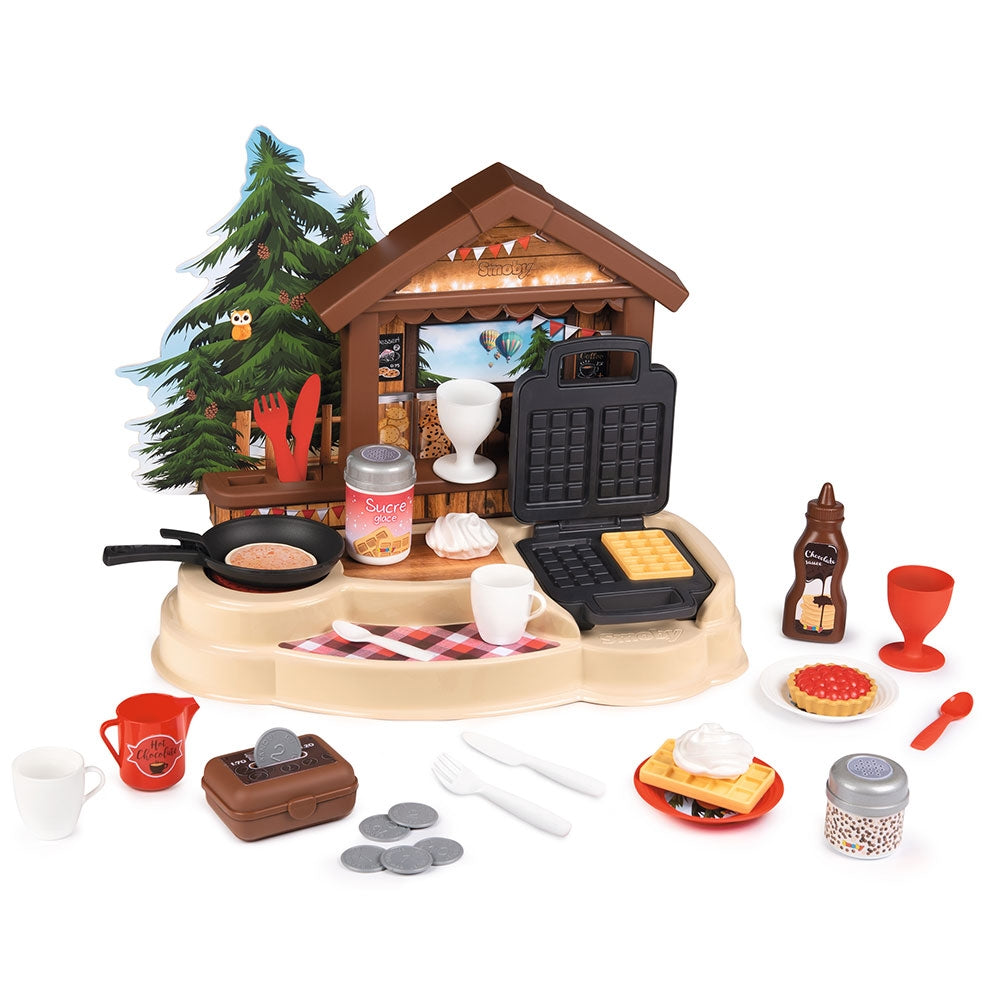 Bucatarie Smoby Gourmand Chalet cu accesorii - gogobaby.ro