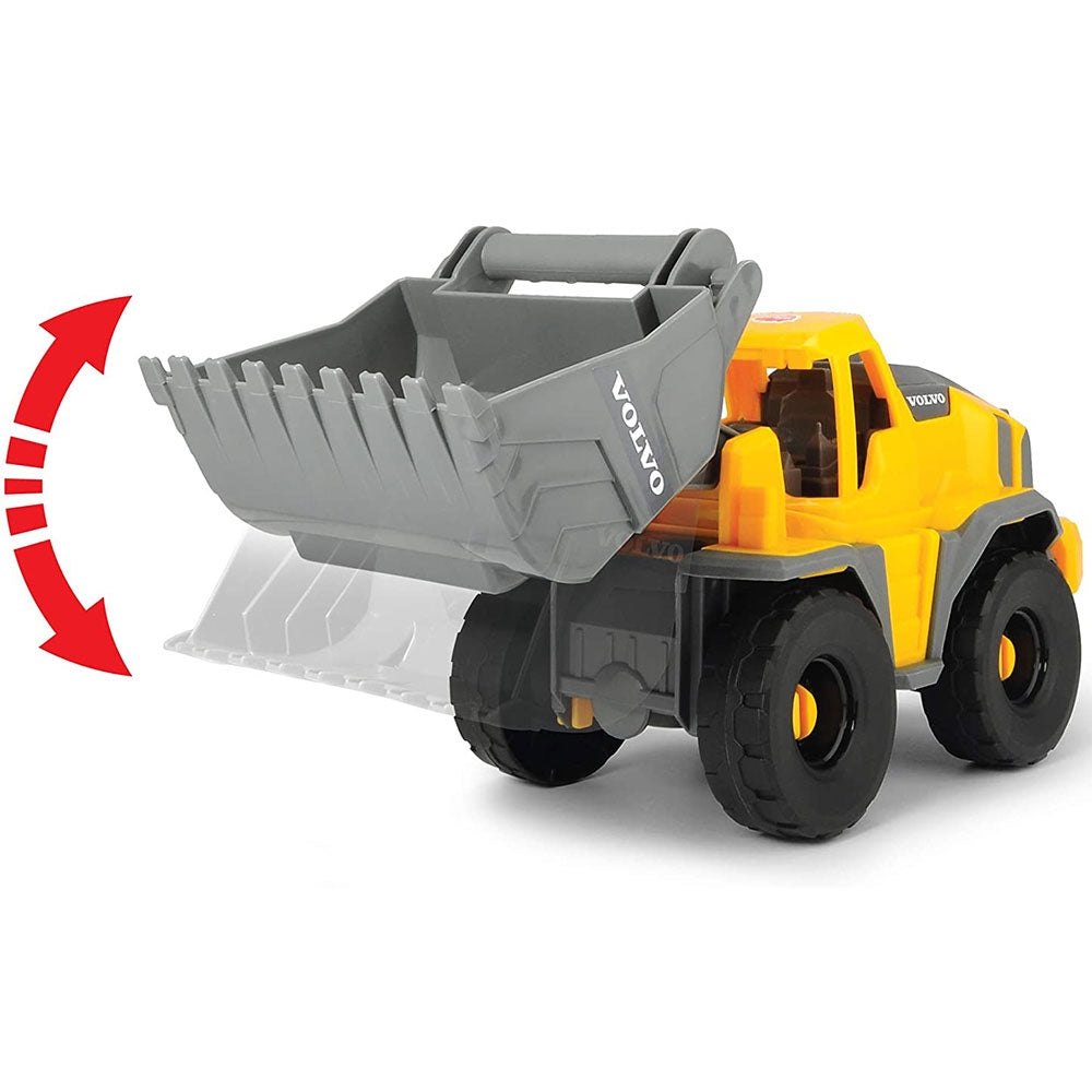Buldozer Dickie Toys Volvo On-Site Loader - gogobaby.ro