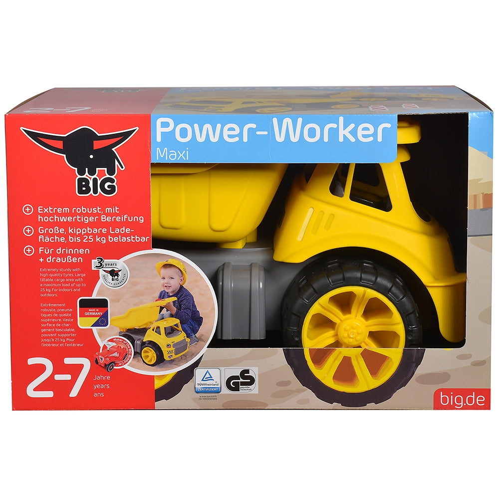 Camion basculant Big Power Worker Maxi Truck - gogobaby.ro
