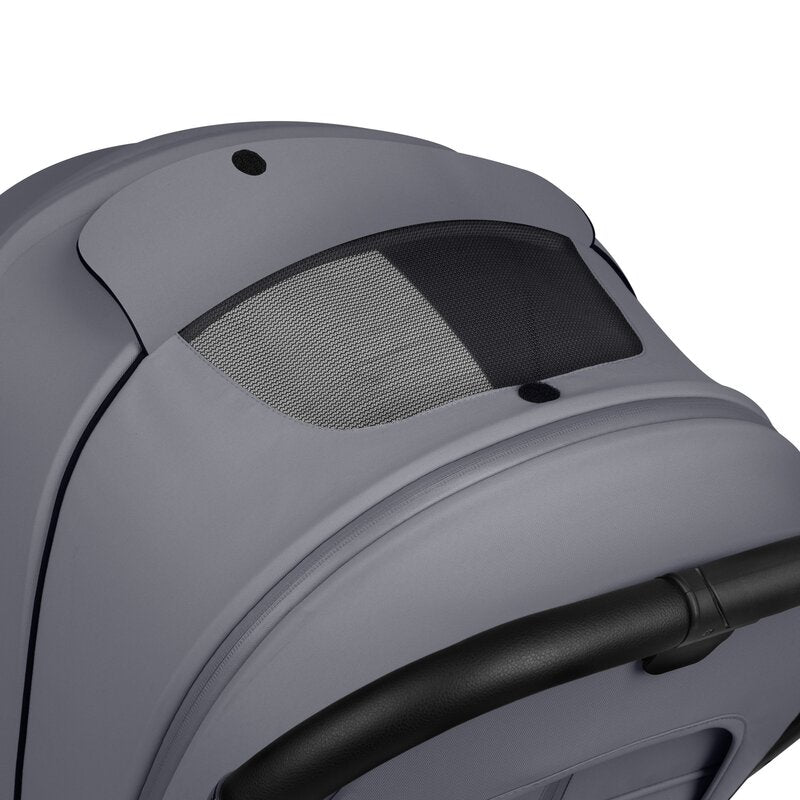 Carucior 2 in 1, Lionelo, Mika Plus, Cadru din aluminiu, Cu landou intarit si salteluta moale, Reversibil, Cu sistem de ventilatie 3D, Cu accesorii, Pana la 22 kg, Conform cu EN1888-1 EN1888-2, EN1466, Gri - gogobaby.ro