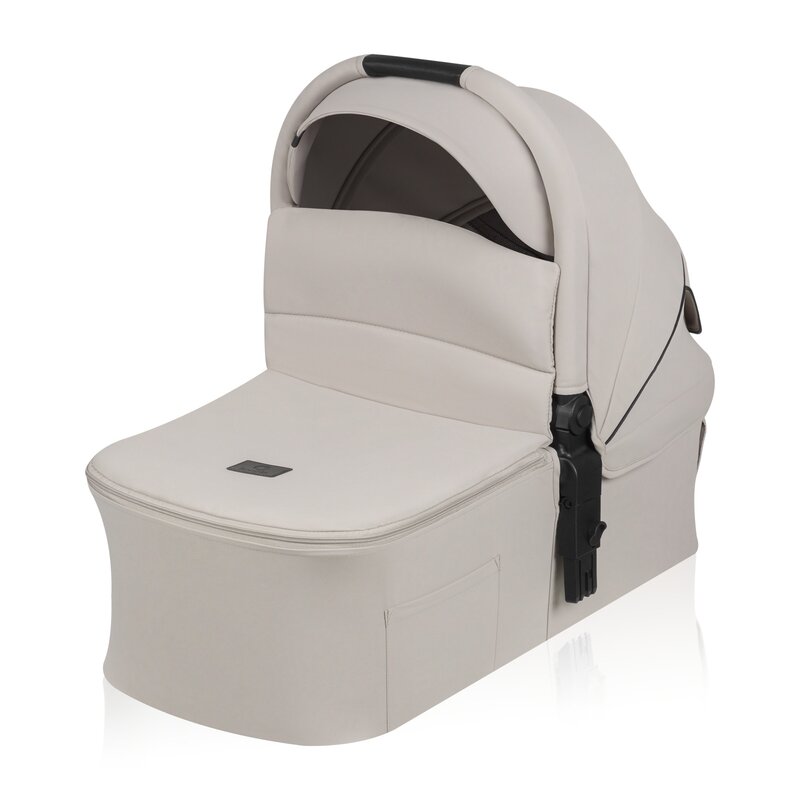 Carucior 3 in 1, Lionelo, Amber Plus, Cadru aluminiu, Cu landou intarit si salteluta moale, Cu scoica auto testata ADAC, Reversibil, Maner ajustabil, Cu accesorii, Cu ventilatie panoramica 3D, Pana la 22 kg, EN1888-1, EN1888-2, EN1466, ECE R129, Bej - gogobaby.ro
