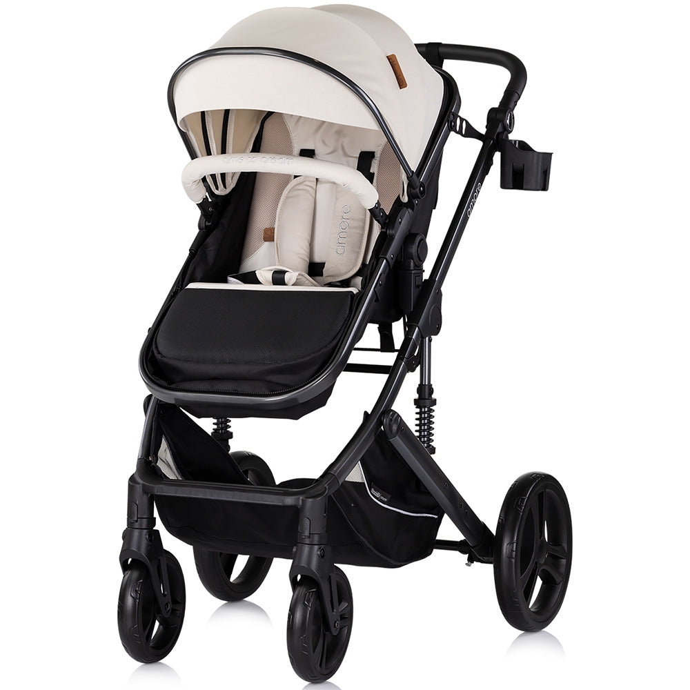Carucior Chipolino Amore 2 in 1 biscotta - gogobaby.ro