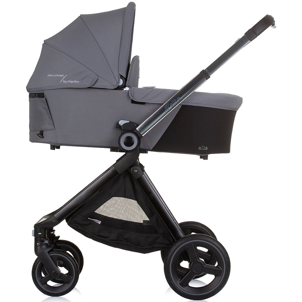 Carucior Chipolino Elite 3 in 1 granite - gogobaby.ro