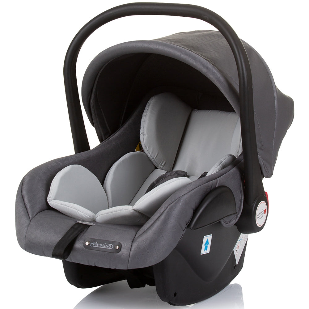Carucior Chipolino Havana 3 in 1 silver grey - gogobaby.ro