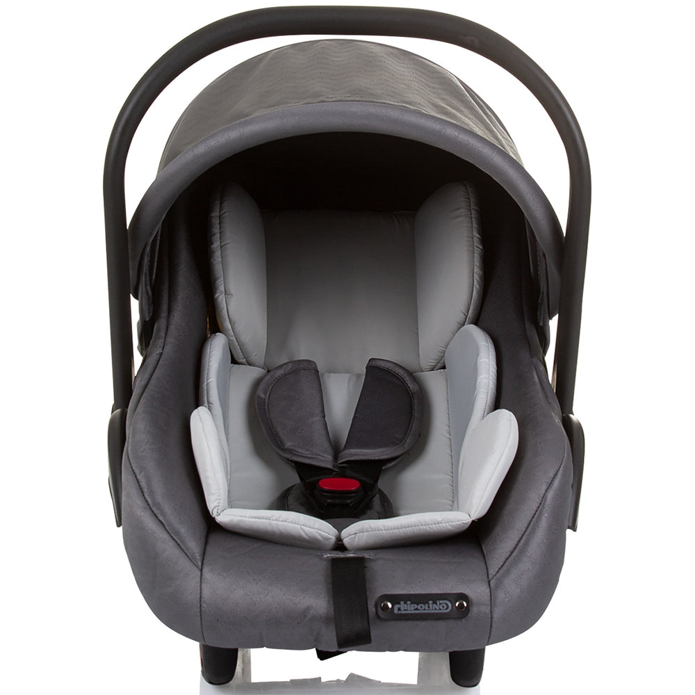 Carucior Chipolino Havana 3 in 1 silver grey - gogobaby.ro