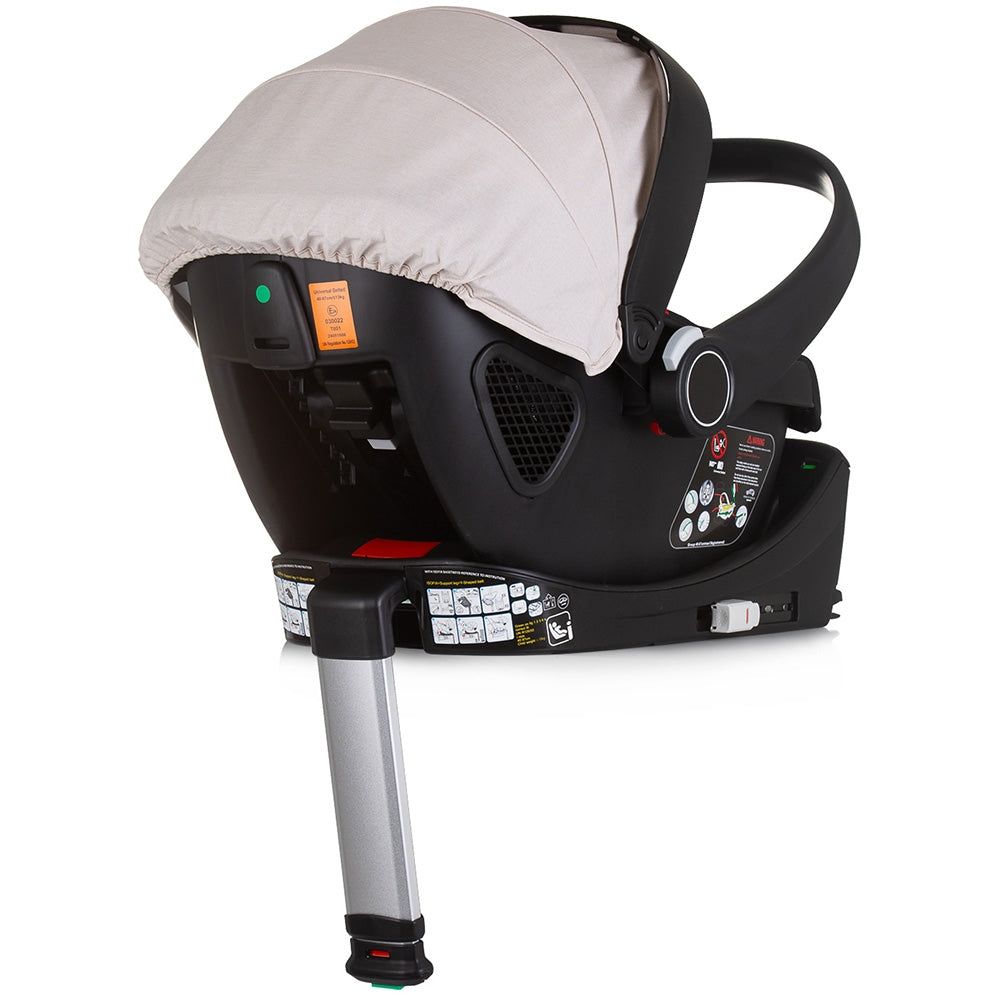 Carucior Chipolino Prestige 3 in 1 biscotta - gogobaby.ro