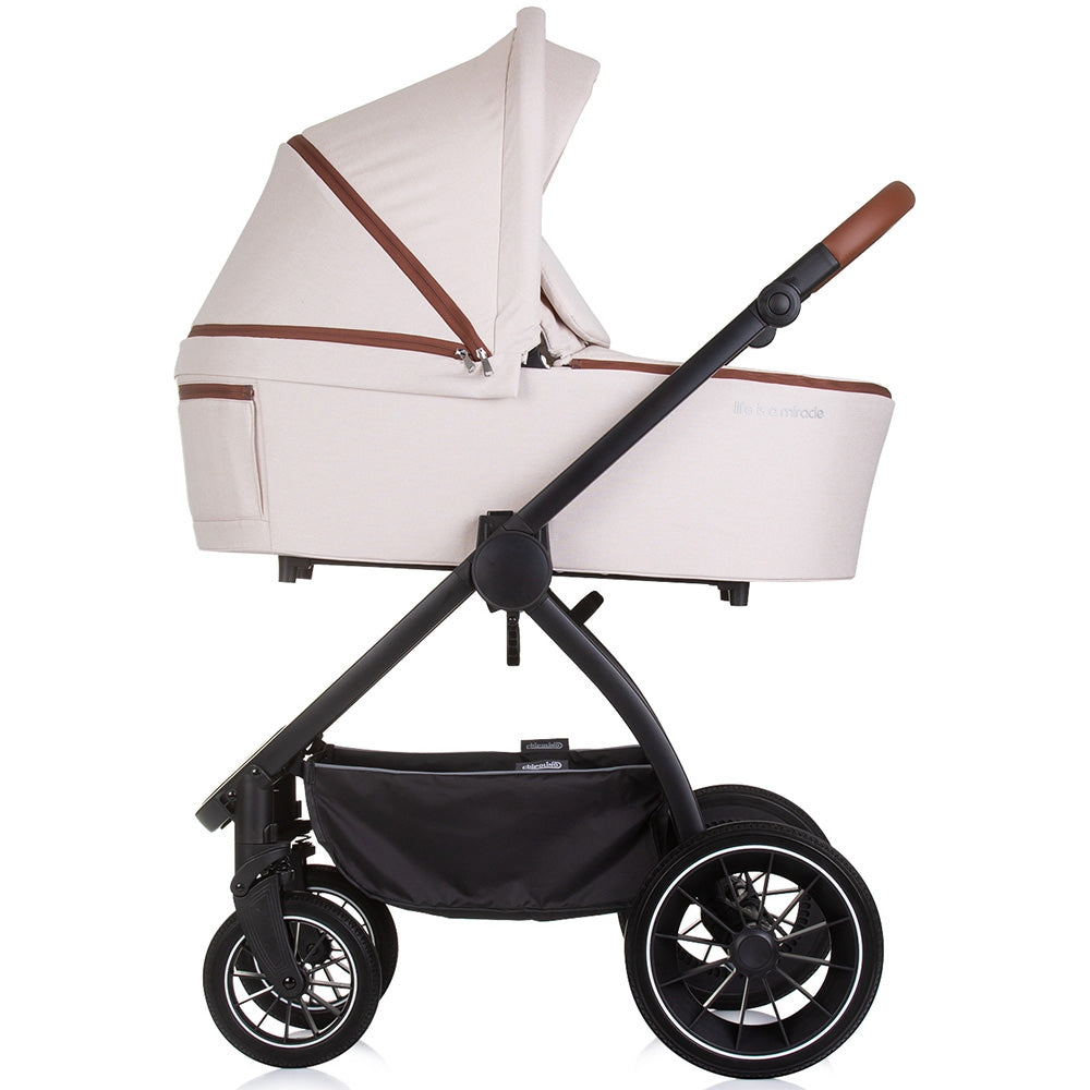 Carucior Chipolino Prestige 3 in 1 biscotta - gogobaby.ro
