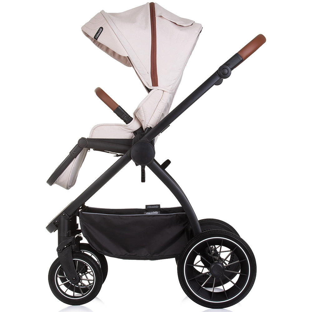 Carucior Chipolino Prestige 3 in 1 biscotta - gogobaby.ro