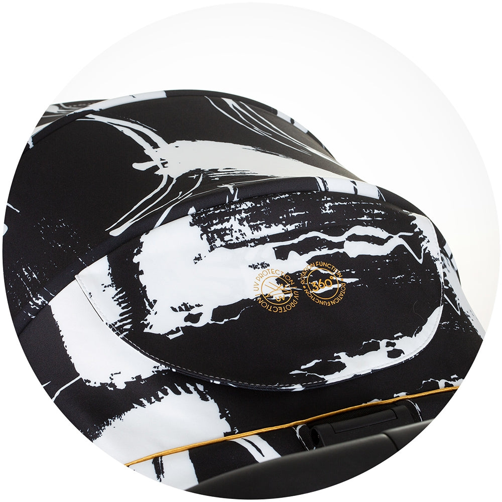 Carucior Chipolino Twister ink art cu sezut rotativ - gogobaby.ro