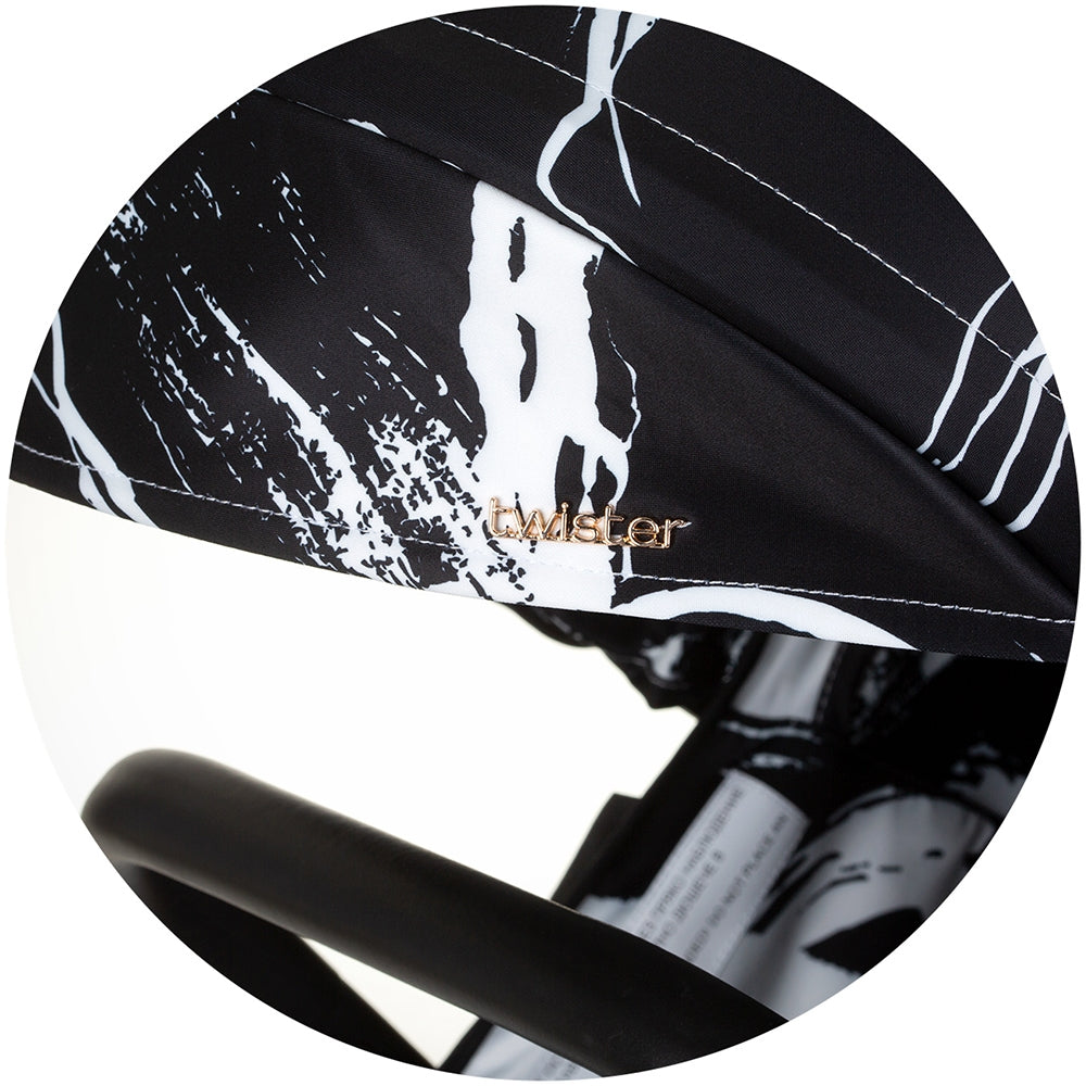 Carucior Chipolino Twister ink art cu sezut rotativ - gogobaby.ro