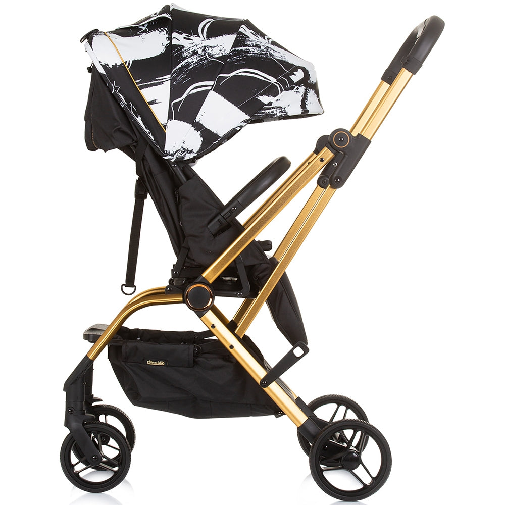 Carucior Chipolino Twister ink art cu sezut rotativ - gogobaby.ro