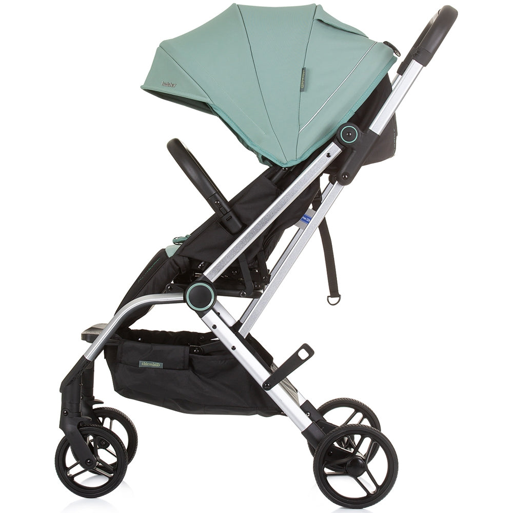 Carucior Chipolino Twister pastel green cu sezut rotativ - gogobaby.ro