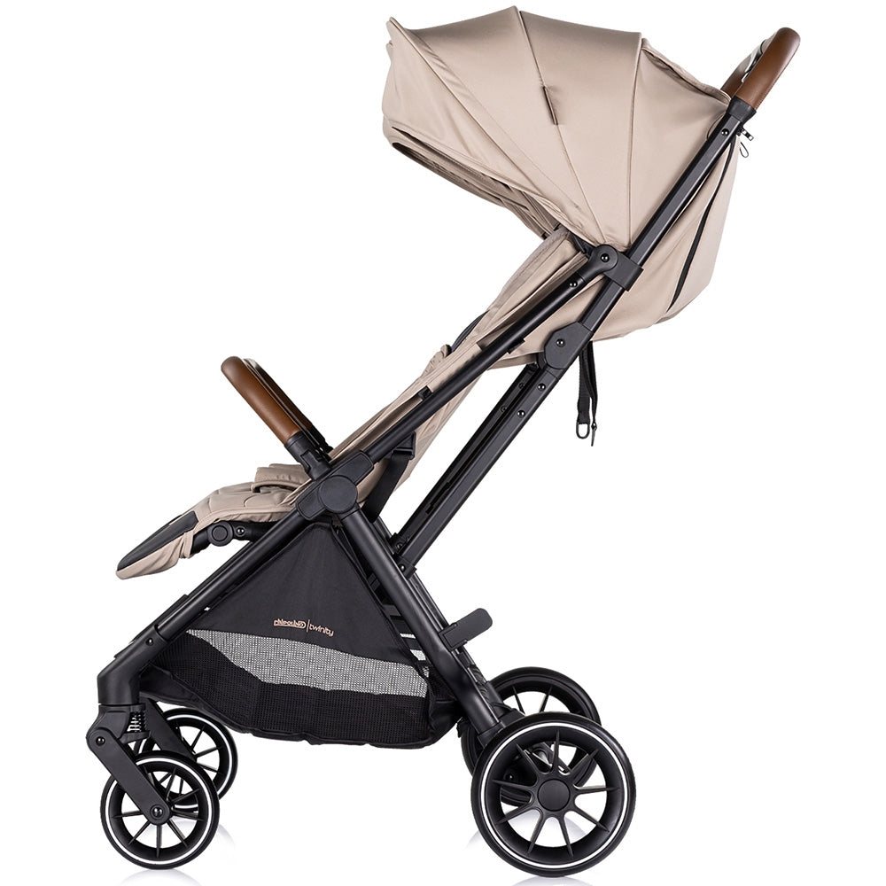 Carucior gemeni Chipolino Twinity tiramisu - gogobaby.ro