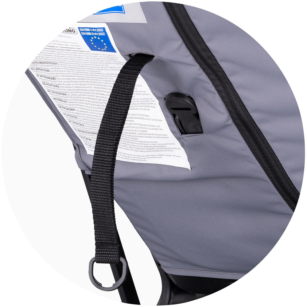 Carucior sport Chipolino Diamond cloud grey - gogobaby.ro