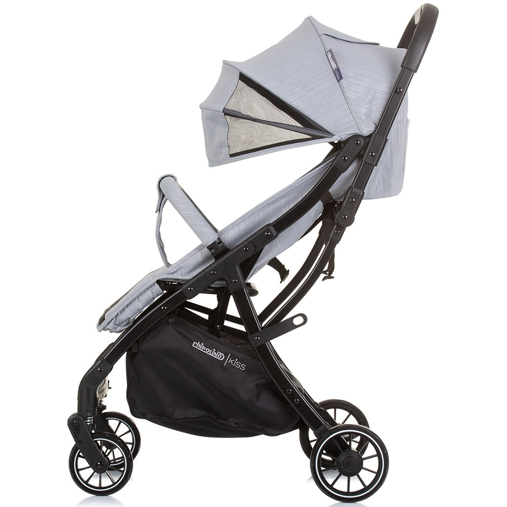 Carucior sport Chipolino Kiss ash grey - gogobaby.ro