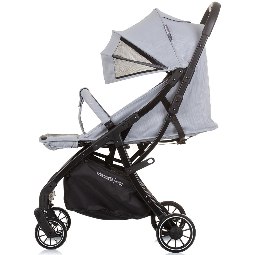 Carucior sport Chipolino Kiss ash grey - gogobaby.ro