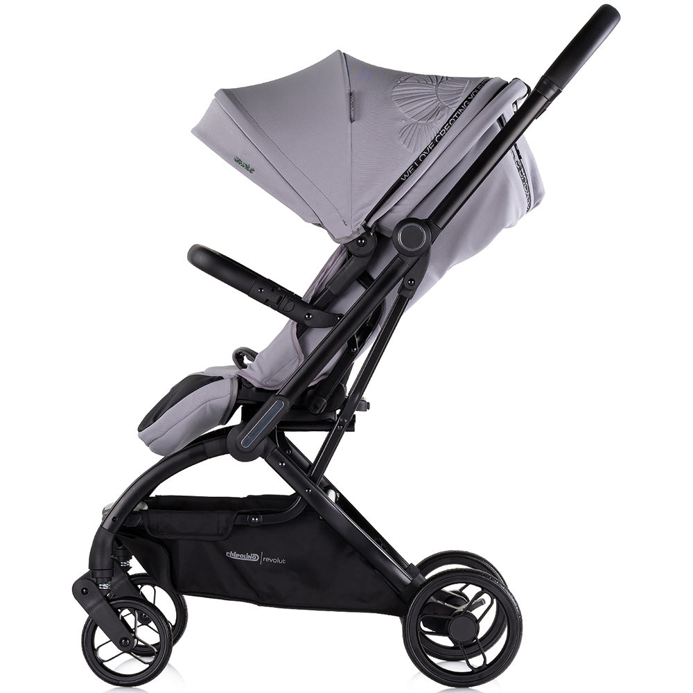 Carucior sport Chipolino Revolut cu sezut rotativ cloud grey - gogobaby.ro
