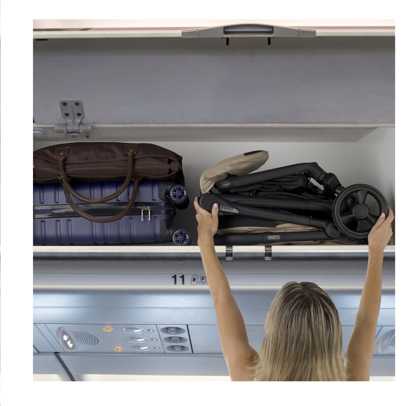 Carucior sport, Jane, Clap, Sistem compact de pliere care permite transportul caruciorului la bordul aeronavei, Cadru din aluminium, De la nastere pana la 26Kg, Conform cu standardul european EN 1888-2:2018+A1:2023, Botanic - gogobaby.ro