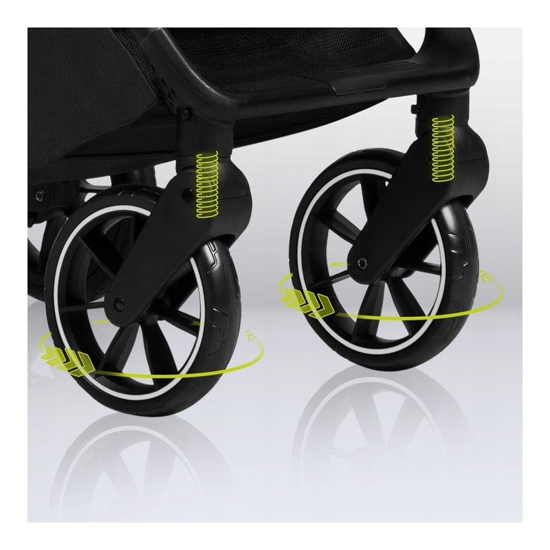 Carucior sport, Lionelo, Cloe, Cu accesorii, Cadru din aluminiu, Pana la 22 kg, Usor, Pliere compacta pentru avion, cu o singura mana, Ideal pentru toate tipurile de suprafete, 6 luni+, Maro - gogobaby.ro