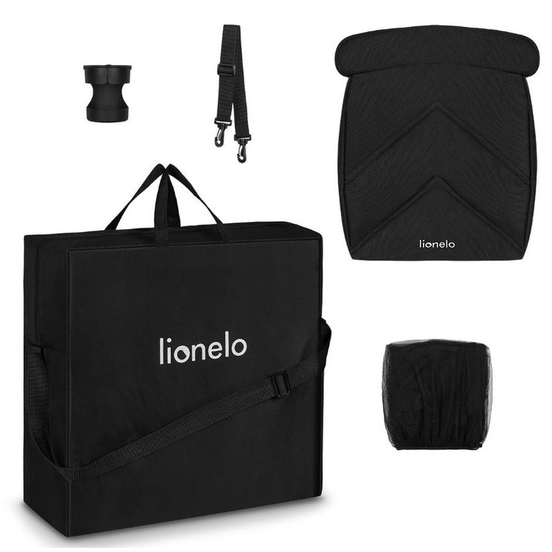Carucior sport, Lionelo, Cloe, Cu accesorii, Cadru din aluminiu, Pana la 22 kg, Usor, Pliere compacta pentru avion, cu o singura mana, Ideal pentru toate tipurile de suprafete, 6 luni+, Maro - gogobaby.ro