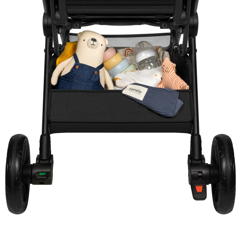 Carucior sport, Lionelo, Cloe, Cu accesorii, Cadru din aluminiu, Pana la 22 kg, Usor, Pliere compacta pentru avion, cu o singura mana, Ideal pentru toate tipurile de suprafete, 6 luni+, Verde Smarald - gogobaby.ro