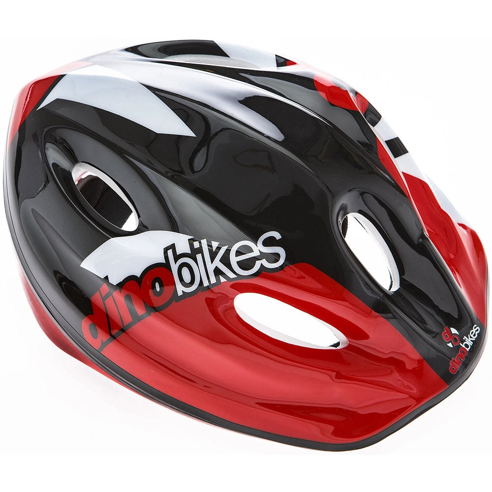 Casca de protectie Dino Bikes negru si rosu - gogobaby.ro