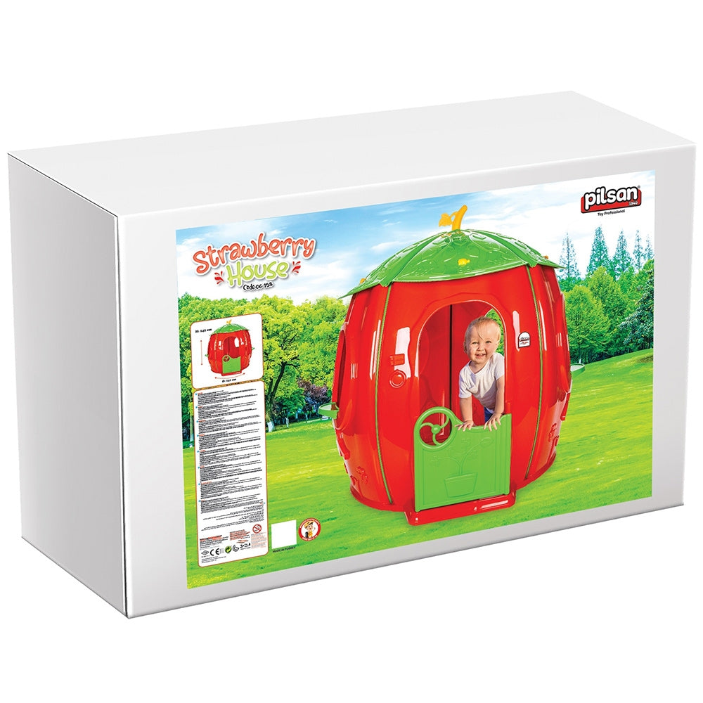 Casuta pentru copii Pilsan Strawberry House red - gogobaby.ro