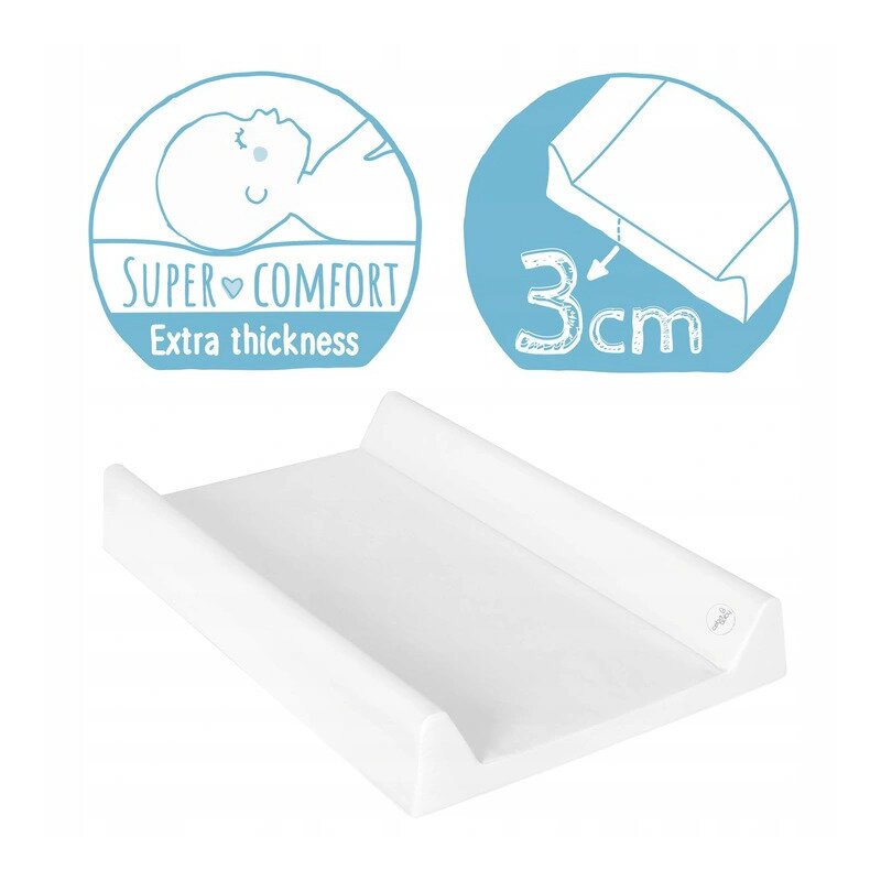 Saltea de infasat, Ceba Baby, Cu Intaritura, 70x50 cm, Lama - gogobaby.ro