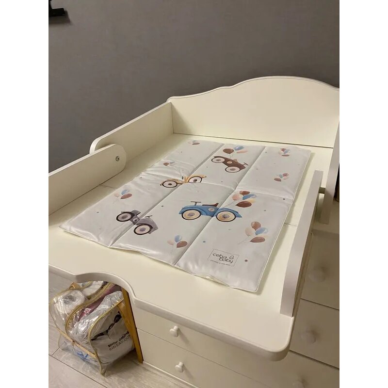 Saltea de infasat, Ceba Baby, Pliabila, 60 x 40 cm, Dino - gogobaby.ro