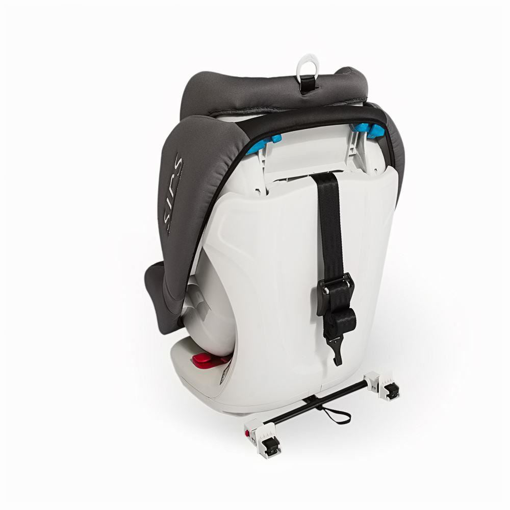 Scaun auto cu Isofix grupa 9-36 kg COCCOLLE Vela-Fix gri - gogobaby.ro