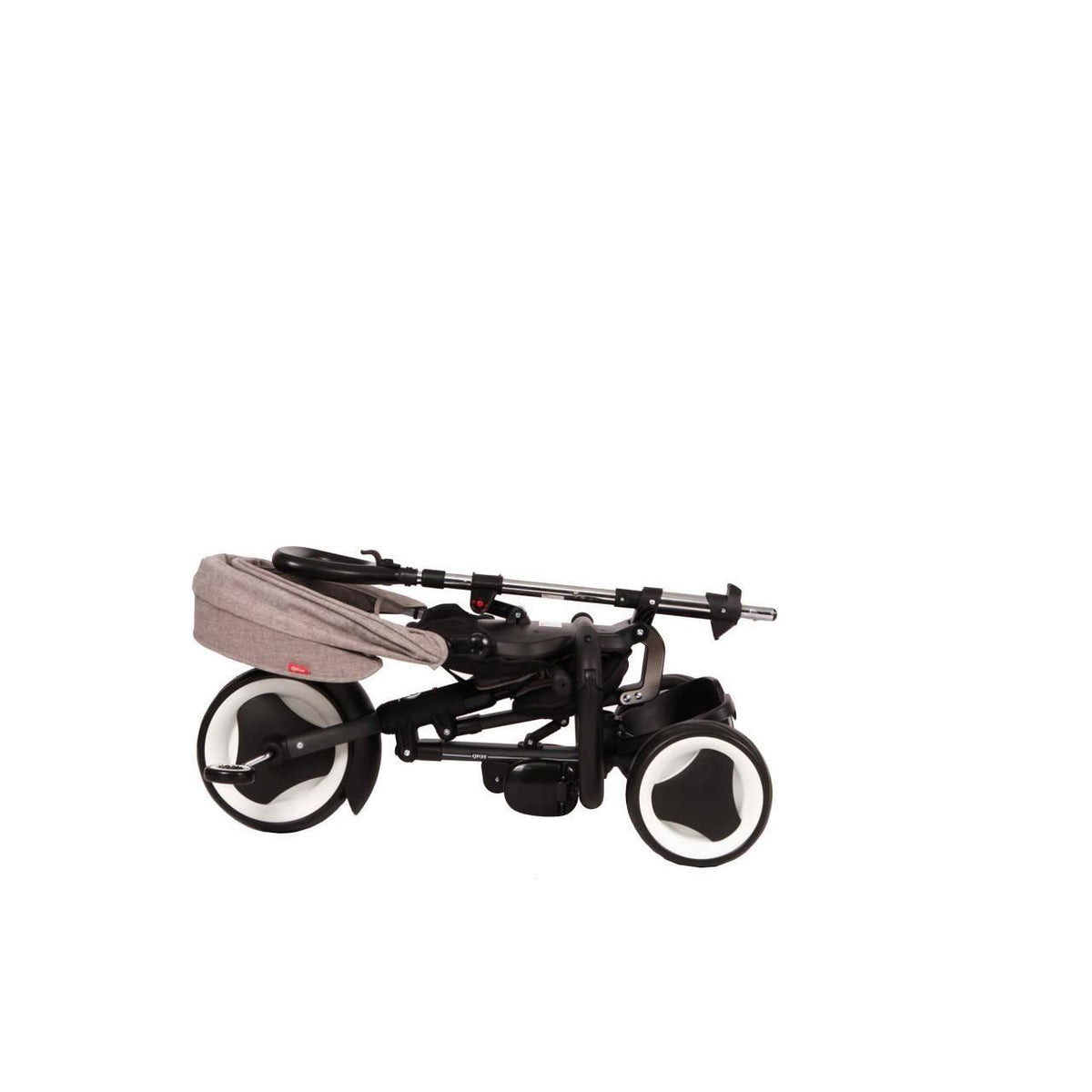 Tricicleta pliabila pentru copii QPlay Rito Gri - gogobaby.ro