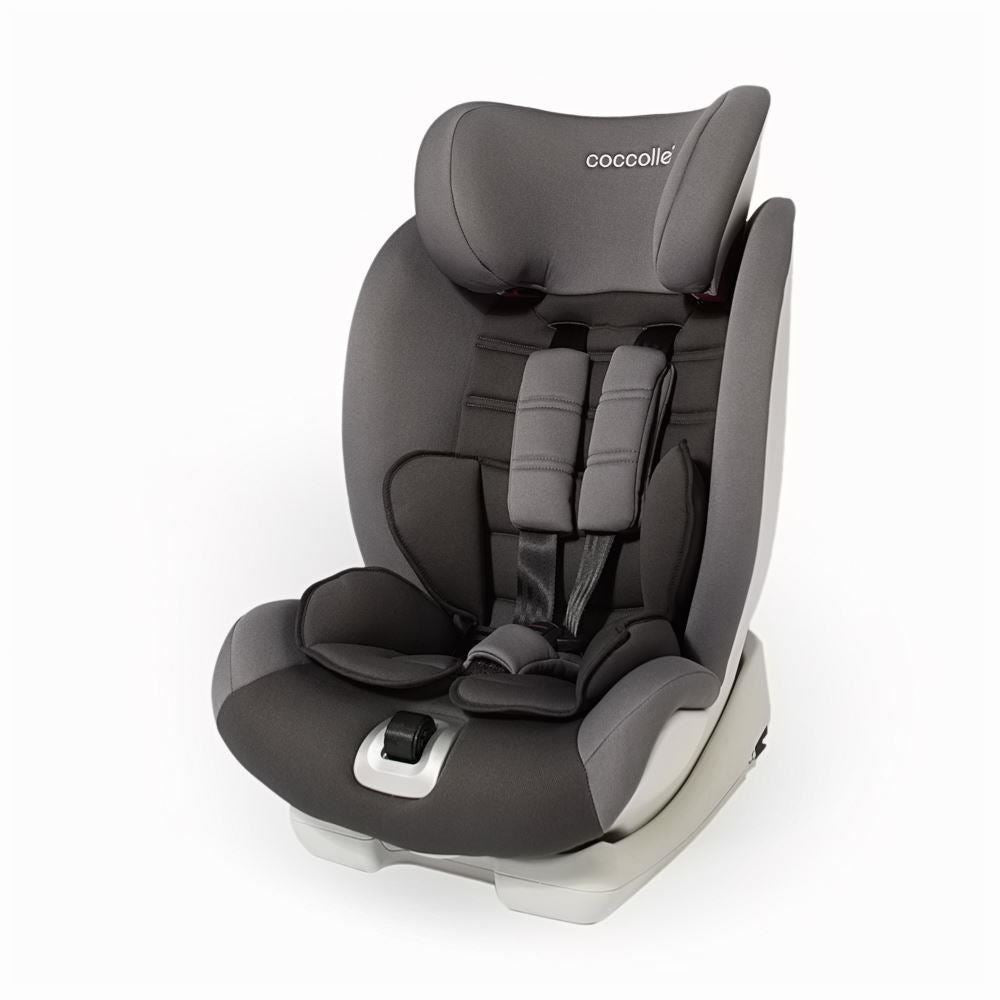 Scaun auto cu Isofix grupa 9-36 kg COCCOLLE Vela-Fix gri - gogobaby.ro