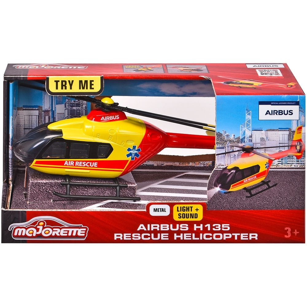 Elicopter de salvare Majorette Airbus H135 cu lumini si sunete - gogobaby.ro