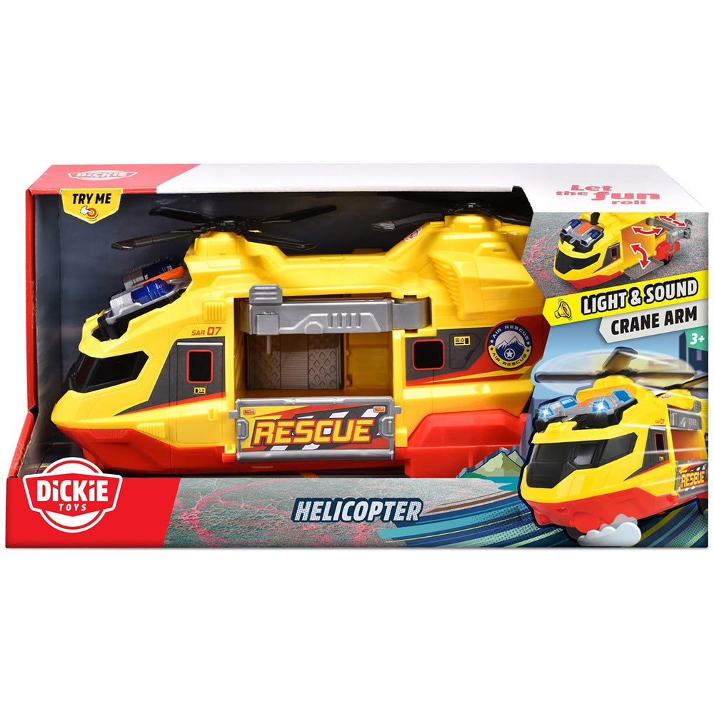 Elicopter Dickie Toys Helicopter 30 cm cu lumini si sunete - gogobaby.ro