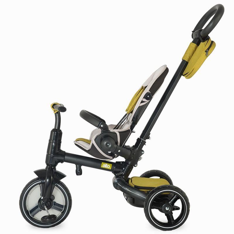 Tricicleta multifunctionala COCCOLLE Alto mustar - gogobaby.ro