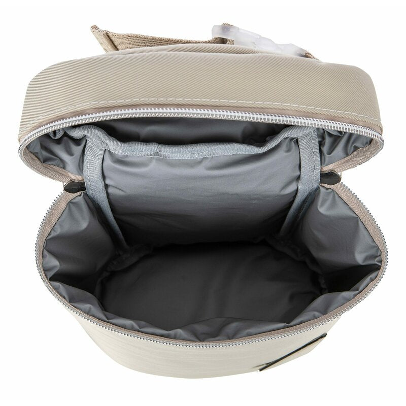 Geanta biberon, FreeON, Double Style, Pentru 2 biberoane, Mentine continutul atat cald, cat si rece, Beige - gogobaby.ro