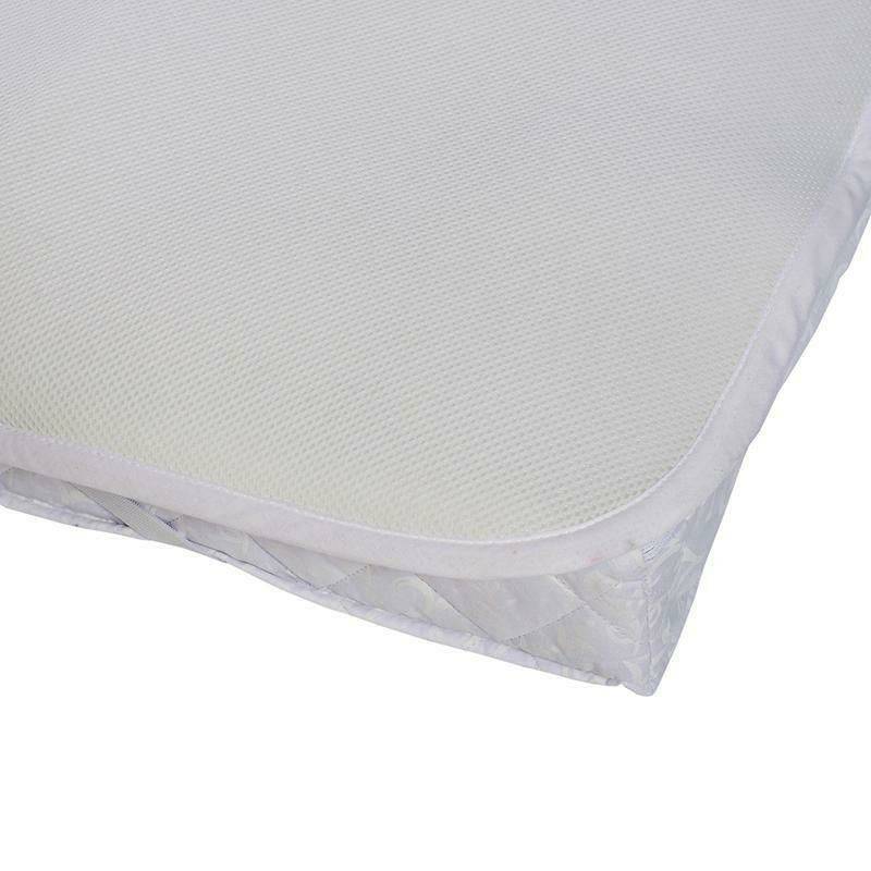 Protectie impermeabila, Petite&Mars, pentru saltea, Antitranspiratie, 3 straturi, 120x60 cm, Alb - gogobaby.ro