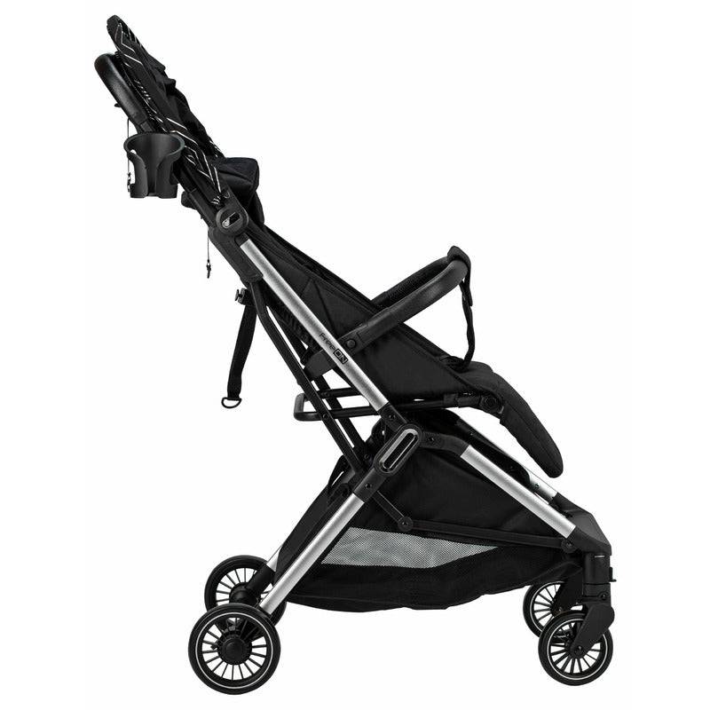 Carucior sport, FreeON, Unique, Pliabil automat, Spatar reglabil, Suport pentru sticla, 6.6 Kg, Conform cu standardul european de securitate EN 1888-2:2018, Silver - gogobaby.ro