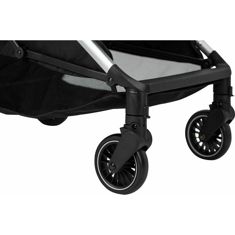 Carucior sport, FreeON, Unique, Pliabil automat, Spatar reglabil, Suport pentru sticla, 6.6 Kg, Conform cu standardul european de securitate EN 1888-2:2018, Silver - gogobaby.ro