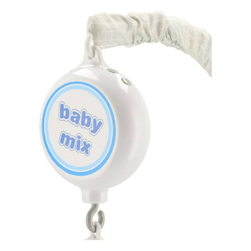 Carusel muzical, BabyMix, Pentru patut, Cu 5 jucarii din plus, Bears and rabbits - gogobaby.ro