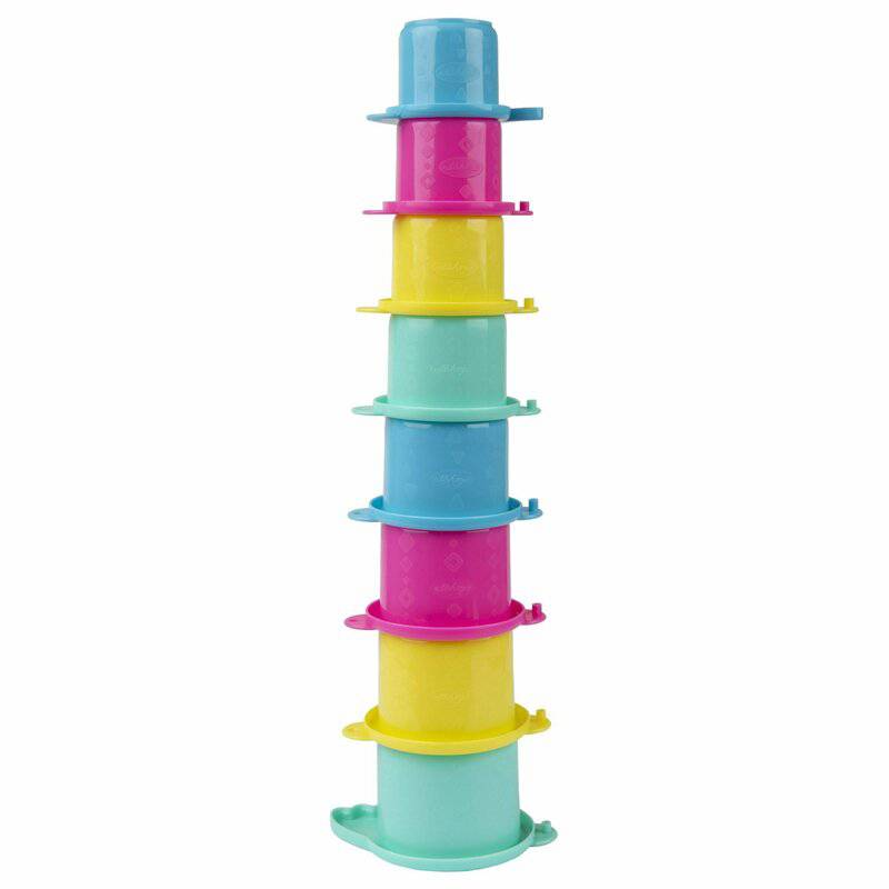 Jucarie de baie, Playgro, Croc Cups, 8 piese - gogobaby.ro