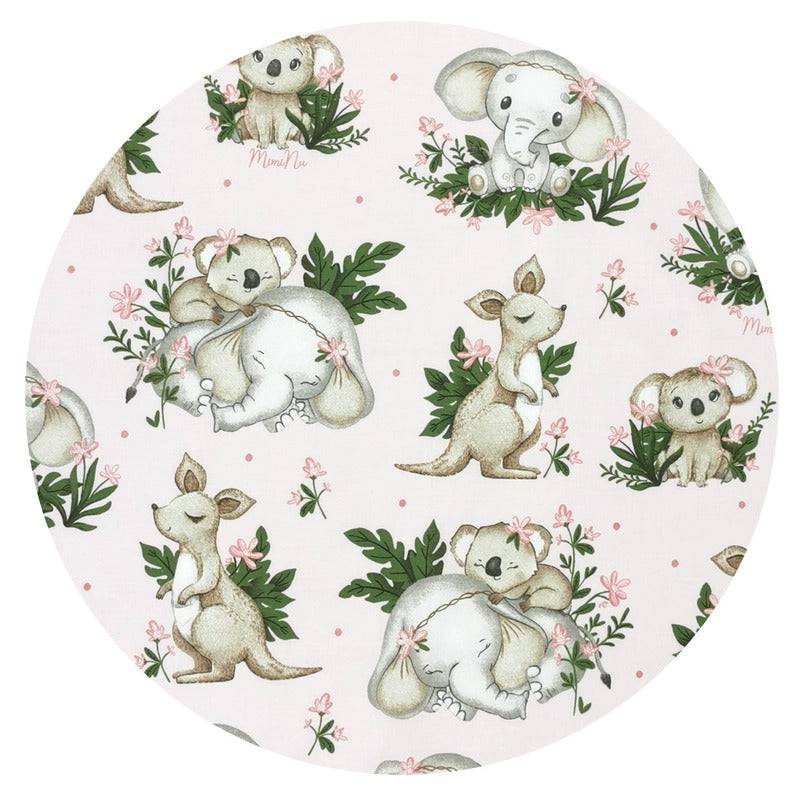 Paturica pufoasa, MimiNu, Cu doua fete, Dimensiune 75x100 cm, Din tesatura de catifea si bumbac, Materiale certificate Oeko Tex Standard 100, Design, Baby Animals