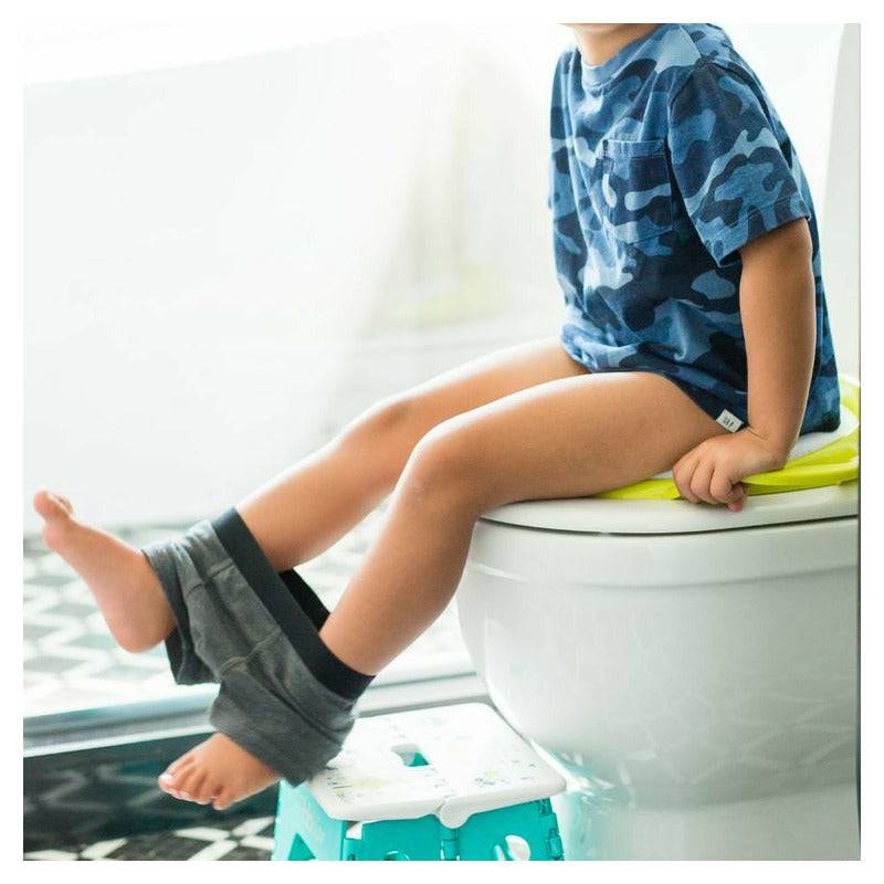 Reductor toaleta, BBluv, Poti, Cu perna confortabila si detasabila, Fara BPA, Pink - gogobaby.ro
