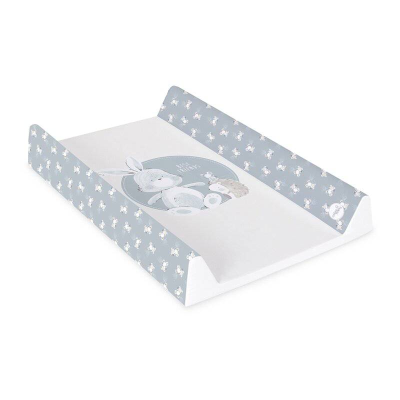 Saltea de infasat, Ceba Baby, Basic, 50x70 cm, Atasabila la patut, Fara BPA, 0 luni+, Friends - gogobaby.ro