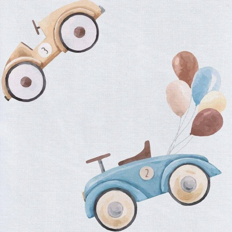 Saltea de infasat, Ceba Baby, Pliabila, 60 x 40 cm, Retro Cars - gogobaby.ro